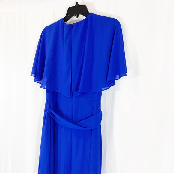 Vince Camuto V-Neck Faux Wrap Maxi Dress - Picture 9 of 12